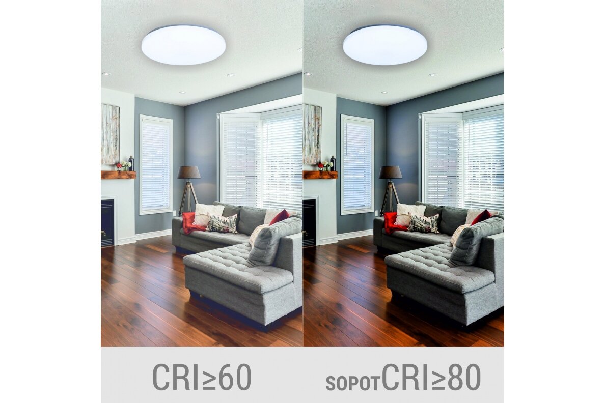 Pyöreä LED-kattovalo "SOPOT" 2x36W 4
