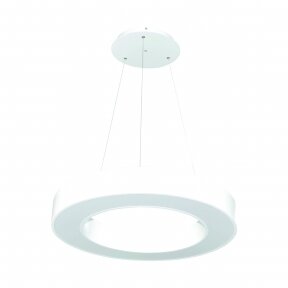 Round white ceiling LED luminaire "MEKA" 30W