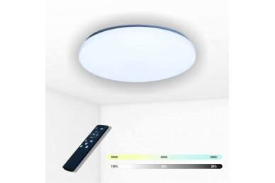 Pyöreä LED-kattovalo "SOPOT" 2x24W