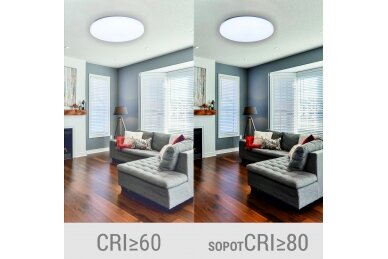 Okrągła lampa sufitowa LED „SOPOT” 2×24W 3 Okrągła lampa sufitowa LED „SOPOT” 2×24W 3
