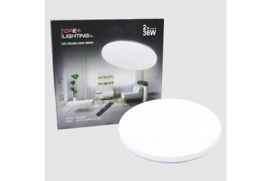 Pyöreä LED-kattovalo "SOPOT" 2x36W 13