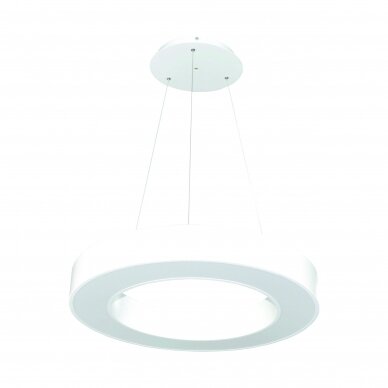 Round white ceiling LED luminaire "MEKA" 48W