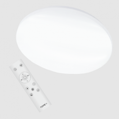 Round ceiling LED luminaire with RGB function "SOFIA" 2x24W 5