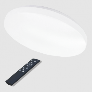 Round LED ceiling light "SOPOT" 2x24W 5