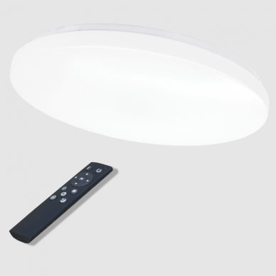 Round LED ceiling light "SOPOT" 2x36W 5