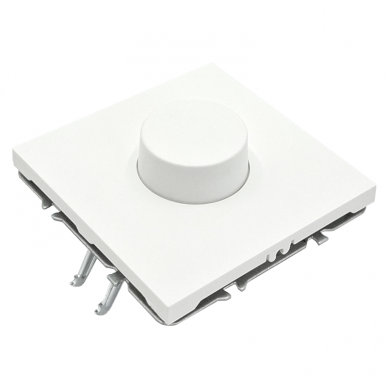 White dimmer switch "BORA" (without frame) 2