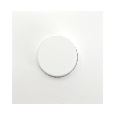 White dimmer switch "BORA" (without frame)