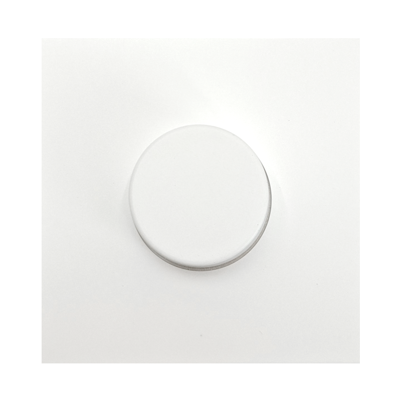 White dimmer switch "BORA" (without frame)