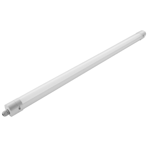 Triecienizturīgs lineārs LED gaismeklis "NIDA" 18W Triecienizturīgs lineārs LED gaismeklis "NIDA" 18W