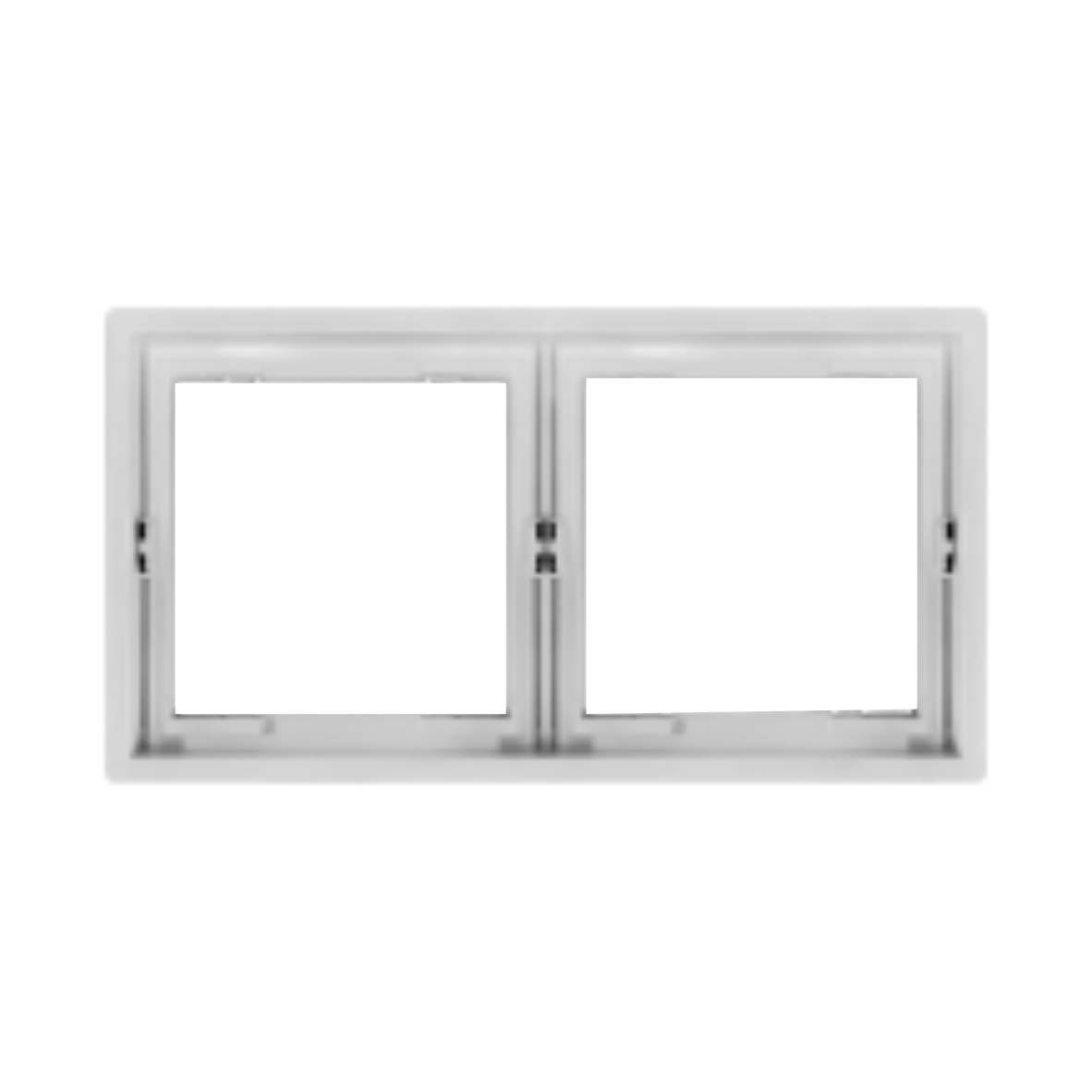 Two gang grey frame "BORA"