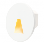 Reccesed round white LED step light "PORTO" 1,5W (LA) Reccesed round white LED step light "PORTO" 1,5W (LA)