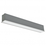Reccesed linear LED grey luminaire "ESNA" 20W Reccesed linear LED grey luminaire "ESNA" 20W
