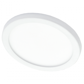 Reccesed round LED panel with adjustable springs "VESTA" 8W
