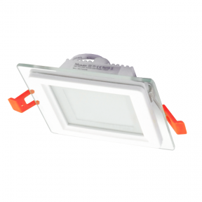 Reccesed square LED panel with glass "MODOLED" 6W