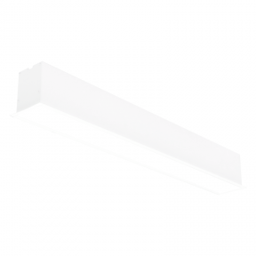 Reccesed linear LED white luminaire "ESNA" 20W