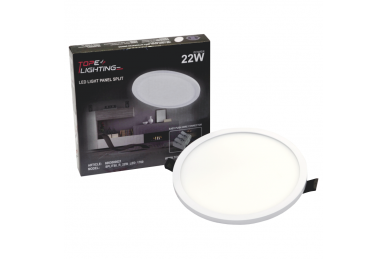 Okrągły wpuszczany panel LED „SPLIT” 22W-4000K 6 Okrągły wpuszczany panel LED „SPLIT” 22W-4000K 6