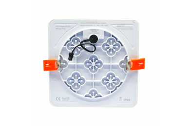 Kwadratowy wpuszczany panel LED „RONDA” 14W 4 Kwadratowy wpuszczany panel LED „RONDA” 14W 4