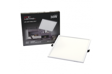 Kwadratowy wpuszczany panel LED „SPLIT” 30W-4000K 6 Kwadratowy wpuszczany panel LED „SPLIT” 30W-4000K 6