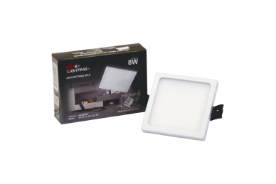 Kwadratowy wpuszczany panel LED „SPLIT” 8W-4000K 6 Kwadratowy wpuszczany panel LED „SPLIT” 8W-4000K 6