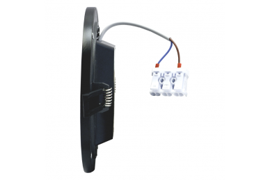 Wpustowy okrągły czarny panel LED „SPLIT” 16W-3000K 4 Wpustowy okrągły czarny panel LED „SPLIT” 16W-3000K 4