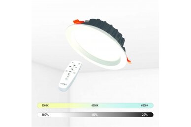 Okrągła wpuszczana oprawa LED typu downlight „BERN” 12W Okrągła wpuszczana oprawa LED typu downlight „BERN” 12W