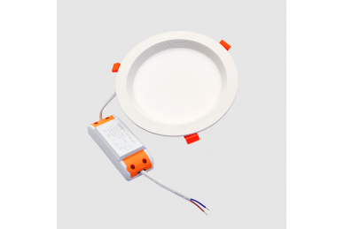 Okrągła wpuszczana oprawa LED typu downlight „BERN” 12W 6 Okrągła wpuszczana oprawa LED typu downlight „BERN” 12W 6
