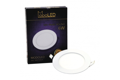 Okrągły wpuszczany panel LED „MODOLED” 6W 7 Okrągły wpuszczany panel LED „MODOLED” 6W 7