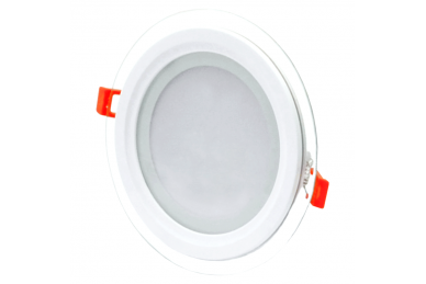 Okrągły wpuszczany panel LED z szybą „MODOLED” 12W 4