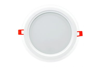 Okrągły wpuszczany panel LED z szybą „MODOLED” 18W 2 Okrągły wpuszczany panel LED z szybą „MODOLED” 18W 2