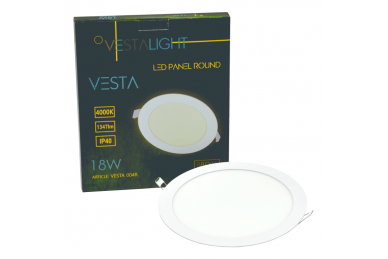 Okrągły wpuszczany panel LED „VESTA” 18W 7 Okrągły wpuszczany panel LED „VESTA” 18W 7