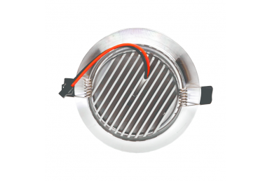 Okrągła wpuszczana metalowa oprawa LED typu downlight „LENS” 5W 4 Okrągła wpuszczana metalowa oprawa LED typu downlight „LENS” 5W 4
