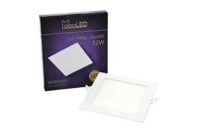 Kwadratowy wpuszczany panel LED „MODOLED” 12W 7 Kwadratowy wpuszczany panel LED „MODOLED” 12W 7