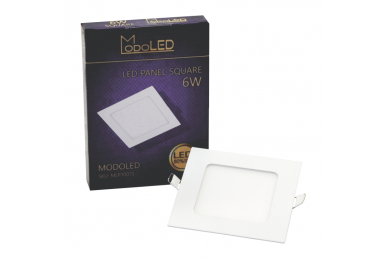 Kwadratowy wpuszczany panel LED „MODOLED” 6W 7 Kwadratowy wpuszczany panel LED „MODOLED” 6W 7