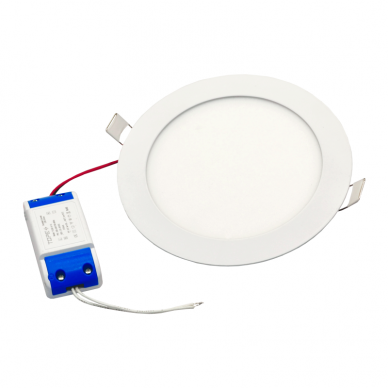Įmontuojama apvali LED panelė "AIRA" 12W 6 Įmontuojama apvali LED panelė "AIRA" 12W 6