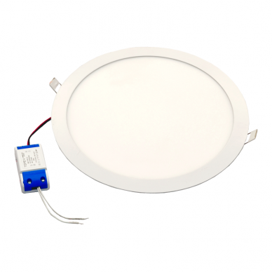 Įmontuojama apvali LED panelė "AIRA" 24W 6 Įmontuojama apvali LED panelė "AIRA" 24W 6