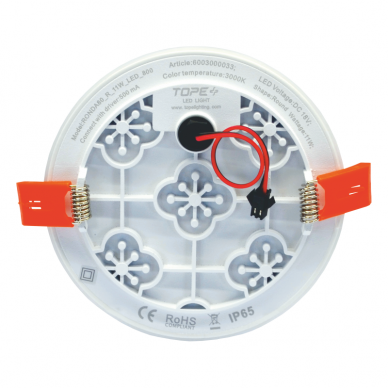 Reccesed round LED panel "RONDA" 10W 4 Reccesed round LED panel "RONDA" 10W 4