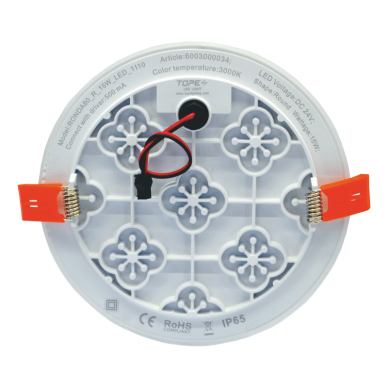Sisseehitatud ümmargune LED-paneel "RONDA" 14W 4 Sisseehitatud ümmargune LED-paneel "RONDA" 14W 4