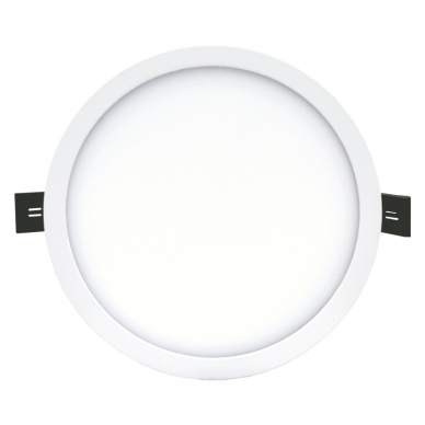 Įmontuojama apvali LED panelė "SPLIT" 16W-4000K 2 Įmontuojama apvali LED panelė "SPLIT" 16W-4000K 2