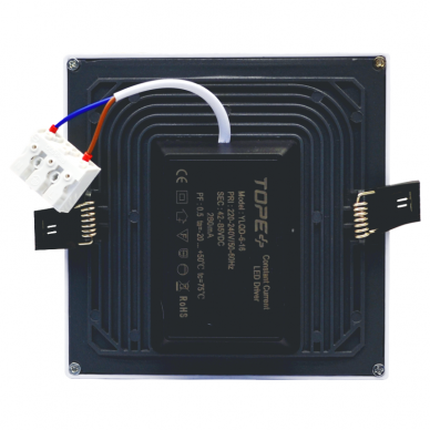 Įmontuojama kvadratinė LED panelė "SPLIT" 16W-4000K 4 Įmontuojama kvadratinė LED panelė "SPLIT" 16W-4000K 4