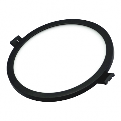 Reccesed round black LED panel "SPLIT" 22W-3000K 3 Reccesed round black LED panel "SPLIT" 22W-3000K 3