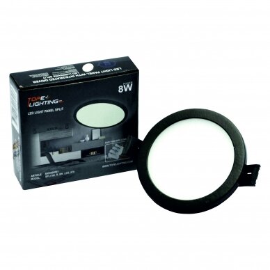 Split 8W-3000K чернить встраиваемая светодиодная панель 6 Split 8W-3000K чернить встраиваемая светодиодная панель 6