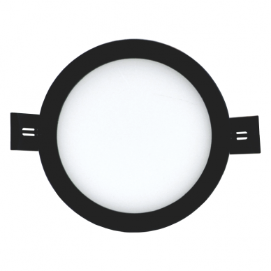 Iebūvējamais apalš melns LED panelis "SPLIT" 8W-3000K 1 Iebūvējamais apalš melns LED panelis "SPLIT" 8W-3000K 1
