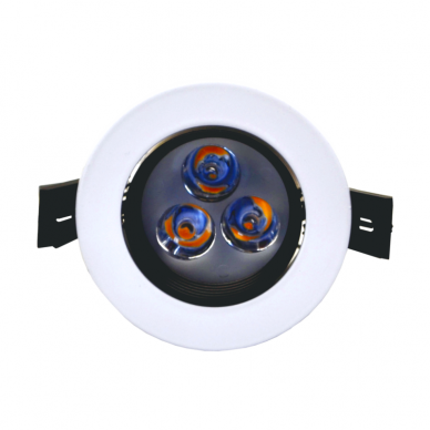 Reccesed round LED downlight "ANDA" 3W 2 Reccesed round LED downlight "ANDA" 3W 2