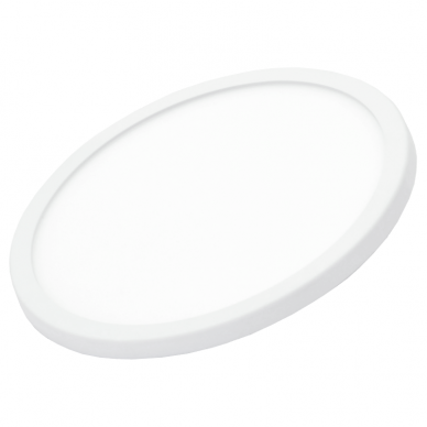 Reccesed round LED panel with adjustable springs "VESTA" 15W 4