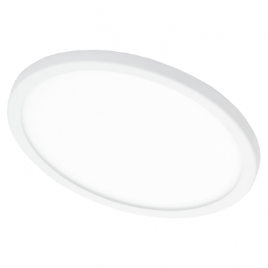 Reccesed round LED panel with adjustable springs "VESTA" 15W