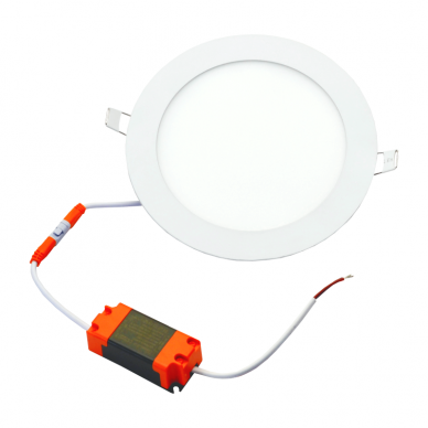 Įmontuojamas apvalus LED šviestuvas "VESTA" 12W 6