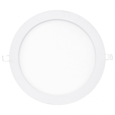 Įmontuojamas apvalus LED šviestuvas "VESTA" 18W 1 Įmontuojamas apvalus LED šviestuvas "VESTA" 18W 1