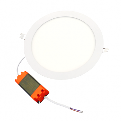 Įmontuojamas apvalus LED šviestuvas "VESTA" 18W 6