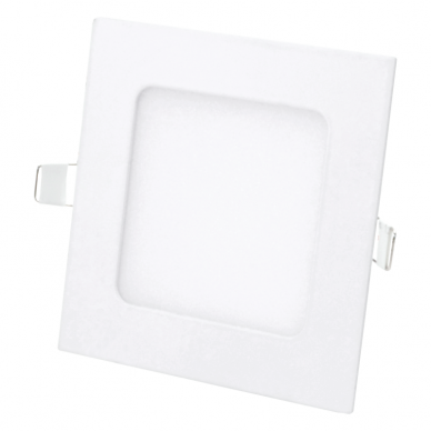 Įmontuojamas kvadratinis LED šviestuvas "MODOLED" 6W 2 Įmontuojamas kvadratinis LED šviestuvas "MODOLED" 6W 2