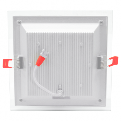 Reccesed square LED panel with glass "MODOLED" 18W 3